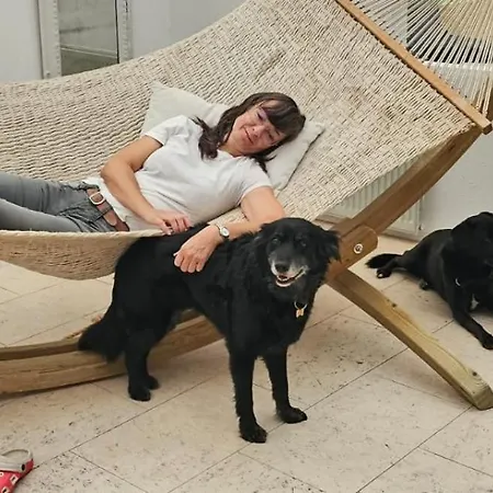 Haengematte Fuer Familien, Freunde Und Gruppen Σπίτι διακοπών Μπαρθ