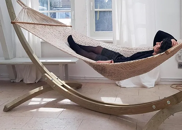 펜션 Haengematte Fuer Familien, Freunde Und Gruppen *