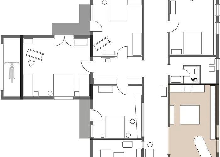 Haengematte Fuer Familien, Freunde Und Gruppen 펜션 *