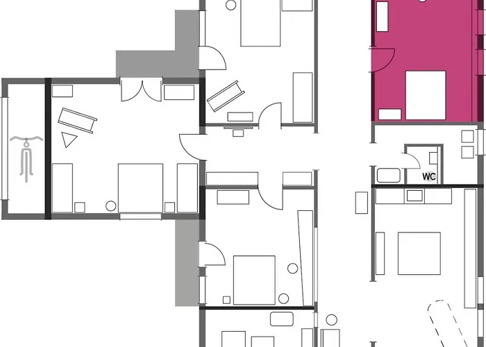 펜션 Haengematte Fuer Familien, Freunde Und Gruppen *